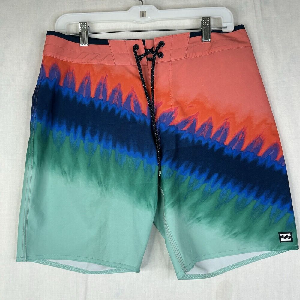 Billabong Swim Board Shorts Mens 30 T-Street Airlite‎ Recycler Swim Trunk 9"